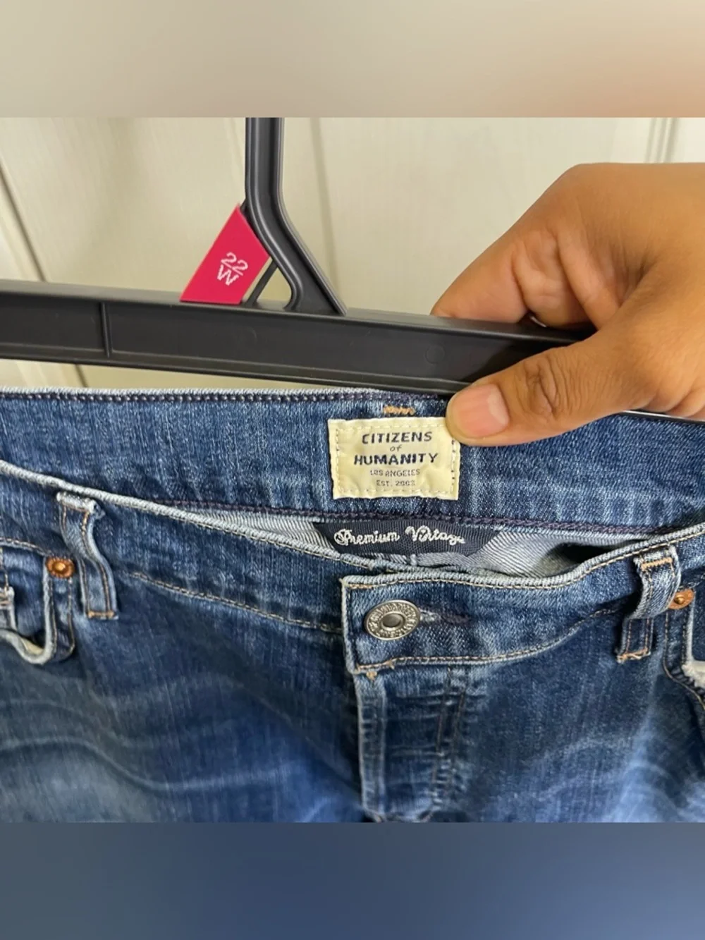 Citizens Of Humanity Emerson Slim Boyfriend Mid Wash Jeans Sz 30 - Picture 2 of 12